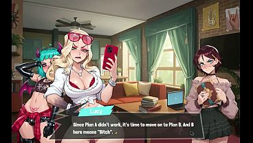 FEMBOY FUTA HOUSE [ FUTANARI Hentai Game ] Ep.14 MISSION seduce a PORNSTAR to save the DORM !