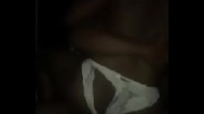 Foda selvagem at&eacute_ rasgar a minha cueca de renda