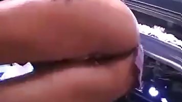 Hot group sex at Brazilian carnival