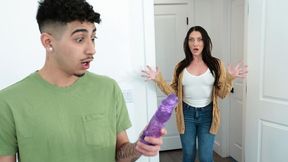 Sex in the bedroom with a long-legged young brunette Whitney OC