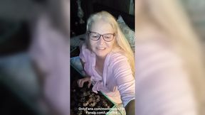 Sexy BBW Masturbates to Orgasm in a Private Chat!
