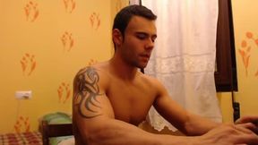 European Model, Icharlyi Plays with His Dick