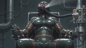 Heavy Latex Gas Mask Breath Control Experiment | Total Enclosure Session