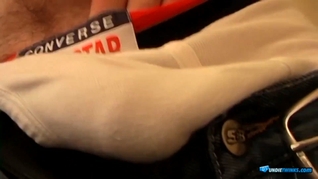 UndieTwinks: Compilation of wild twinks stroking their throbbing boner with their undies on