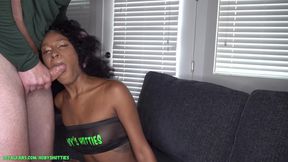 Black Barbie Face Fucked Rough Spit On &amp; Eats Ass