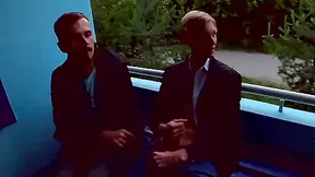 Blowjob And Masturbation At The Station