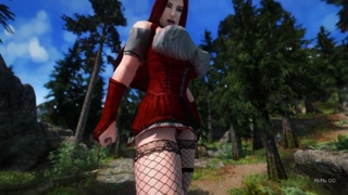 Giant Red Riding Hood (Part 1) - Skyrim Giantess
