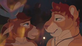 Fireside Fascination TEASER Queer Furry Cartoon