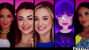 Obedient robot babes programmed to satisfy every kinky command you give them tonight