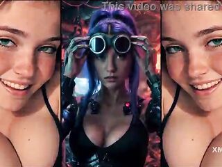 Wet angels desires more - Ai generated compilation animation PMV porn movie