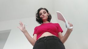 Giant Woman Foot Massage POV