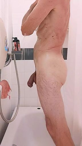 HypospadiasUK - A nice relaxing wank in the shower.