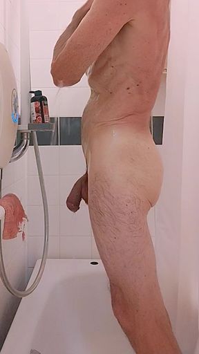 HypospadiasUK - A nice relaxing wank in the shower.