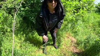 Hot outdoor blowjob and cum play with a down-jacket 269- preview