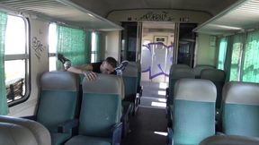 fucked bareback in trian by badboy