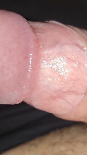 Incredible Cock, Unique of Slippery Phimosis by the Robust Body.