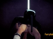 Furry Yaoi - DogBoy & CatBoy Yiff in a Toilet