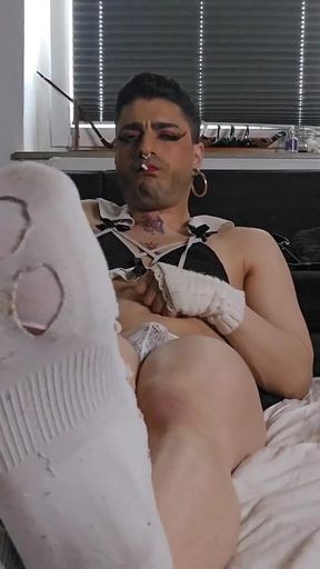 Stepdaddy Loves Smelly Femboy After School and Sports