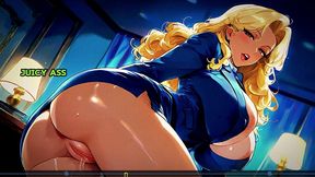 blonde and brunette milfs, big tits and horny: will you make it to the end? - joi animation with ai