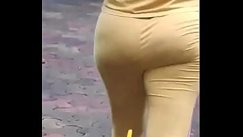 My NRI Indian aunty walking in park big booty