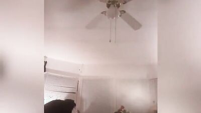 Amateur hottie spreads her legs for a black stud and gets railed