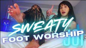 Sweaty Foot Worship JOI