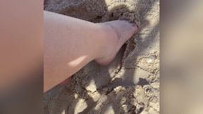 A Foot-Filled Day at the Beach, Toes in the Sand, Feet Underwater, and More