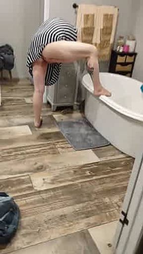 Girlfriend spun and frisky