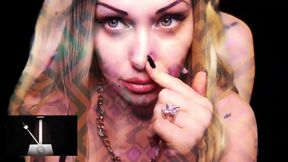 3Dio ASMR! Sniff, goon and eat your cum while for My big fake tits!