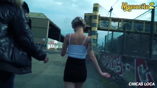 MamacitaZ - Kinky Tinder Dates Decide To Have a Quickie Outside