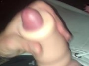Cumming in my pocket pussy