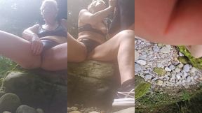 deuxieme jour de vacance je voulais me faire du bien seul dans les bois mais je ...