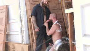 ”NASTYDADDY Donnie Argento Jacks Off Then Got Banged By Daddy Jack Dixon”