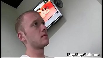 Black Gay Dude Fuck White Sexy Boy With His BBC 05