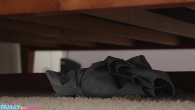 Stepdaughter's Naughty Fantasies with Big Black Stepdad