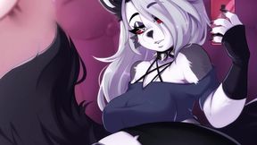 Loona's furry jerking off challenge