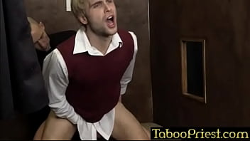 Priest fucks a Blonde Church boy@TabooPriest