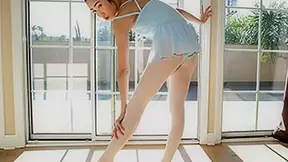 Eva Yi in Angelic Ballerina Bang - LittleAsians