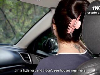 Angel gets Screwed Outdoors by a Big-dick Stranger - Danner Mendez & Iris