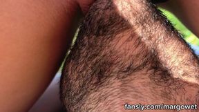 Amateur Forest Facesitting - She Sits on His Face and Rides Until She Cums Outdoors