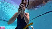 Forward Rolls with Scuba Tank