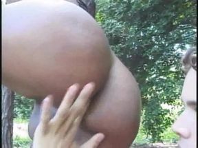 Latino shemale fucked by straight outdoor