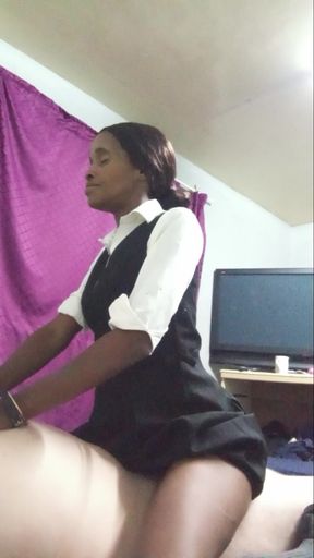 18 Year Old Horny ***, Sucks and Ride Cock for a First Time, Her Face Shows Enjoyment with Older Man