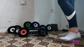 Sneaker-Girl Darleen - Vinyl Record Crush