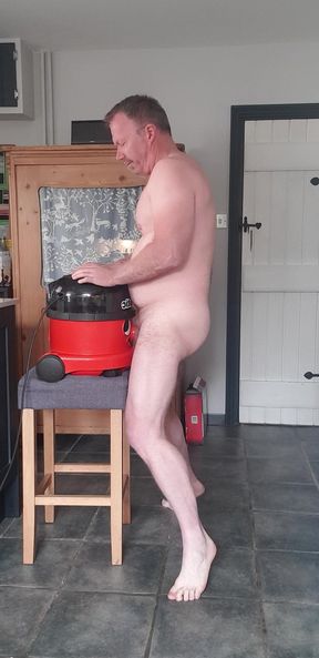 Vacuum Cleaner Suction on My Tiny Cock