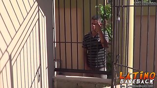 Intense latin bareback action: best friends manny and ramiro go hard with big cocks and blowjobs at home