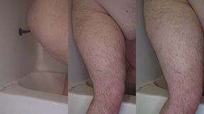 scottybear impales himself on toy to cumshot