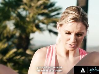 Sneaky MILF Eats Hot Neighbors Snatch