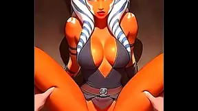 Ahsoka Gives In To Forbidden Desire With Trandoshan Lover Under Moonlight