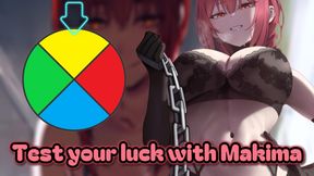 Makima&#039;s sex roulette decides how far you can go (Gambling JOI)
